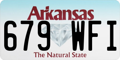 AR license plate 679WFI