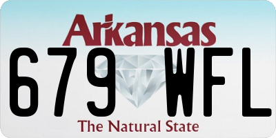 AR license plate 679WFL