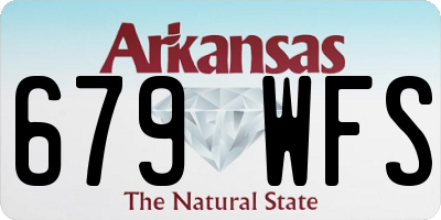 AR license plate 679WFS