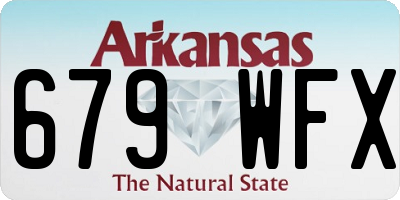 AR license plate 679WFX