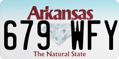 AR license plate 679WFY