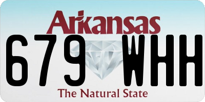AR license plate 679WHH