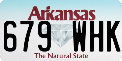 AR license plate 679WHK