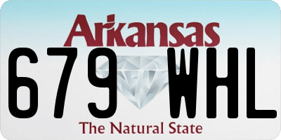 AR license plate 679WHL