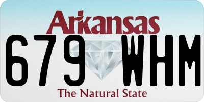 AR license plate 679WHM