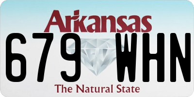AR license plate 679WHN
