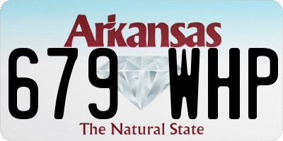 AR license plate 679WHP