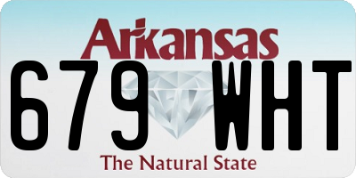 AR license plate 679WHT