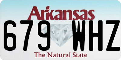 AR license plate 679WHZ