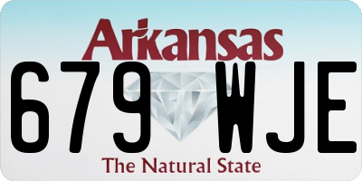 AR license plate 679WJE