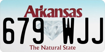 AR license plate 679WJJ