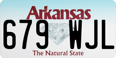 AR license plate 679WJL