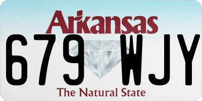 AR license plate 679WJY