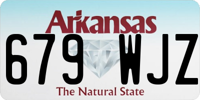 AR license plate 679WJZ