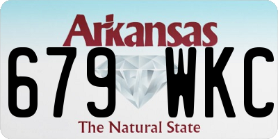 AR license plate 679WKC