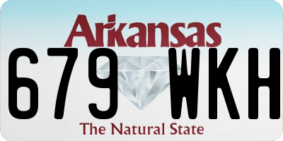 AR license plate 679WKH