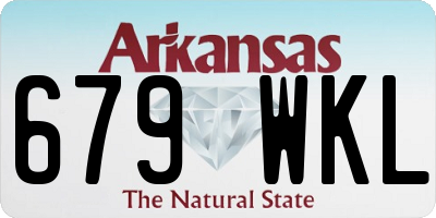 AR license plate 679WKL