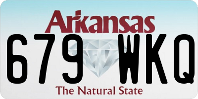 AR license plate 679WKQ