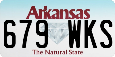 AR license plate 679WKS