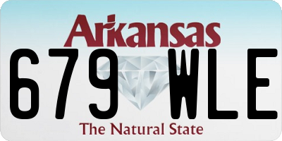 AR license plate 679WLE