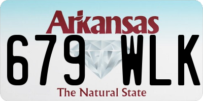 AR license plate 679WLK