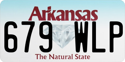 AR license plate 679WLP