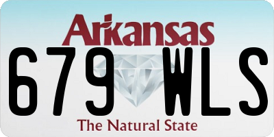 AR license plate 679WLS