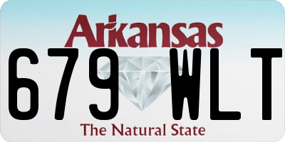 AR license plate 679WLT