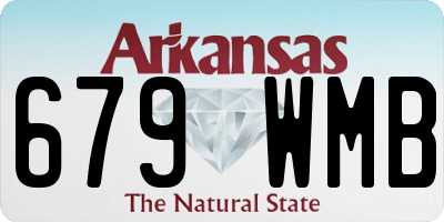 AR license plate 679WMB
