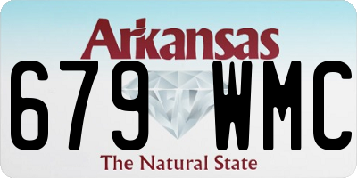 AR license plate 679WMC