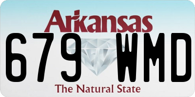 AR license plate 679WMD