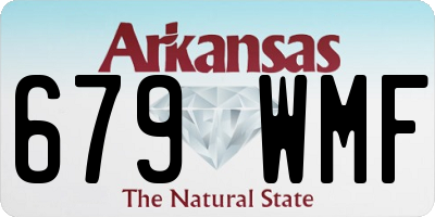 AR license plate 679WMF