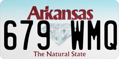 AR license plate 679WMQ