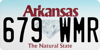 AR license plate 679WMR