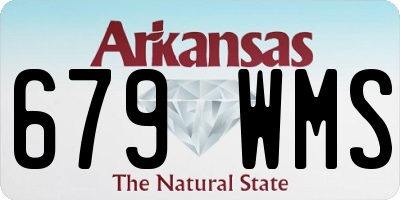 AR license plate 679WMS