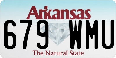 AR license plate 679WMU
