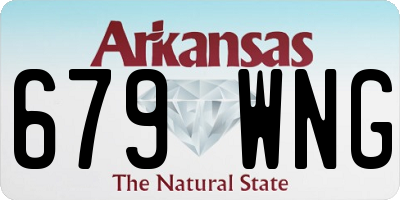 AR license plate 679WNG