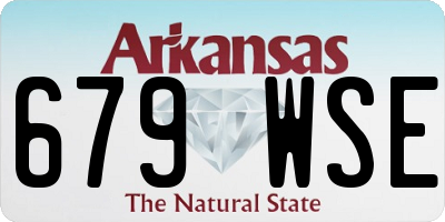 AR license plate 679WSE