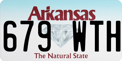 AR license plate 679WTH