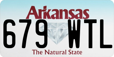 AR license plate 679WTL