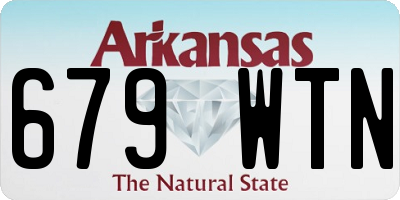 AR license plate 679WTN
