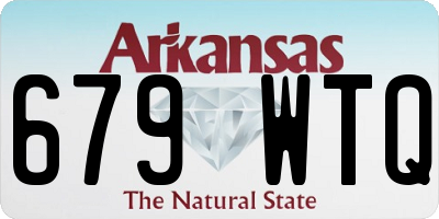 AR license plate 679WTQ