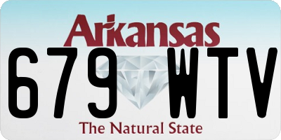 AR license plate 679WTV