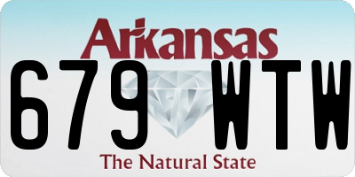 AR license plate 679WTW