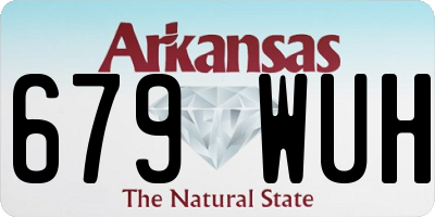 AR license plate 679WUH