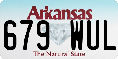 AR license plate 679WUL
