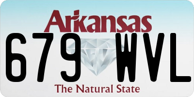 AR license plate 679WVL