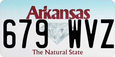 AR license plate 679WVZ