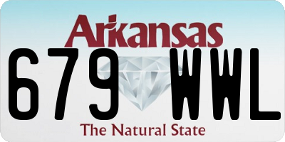 AR license plate 679WWL