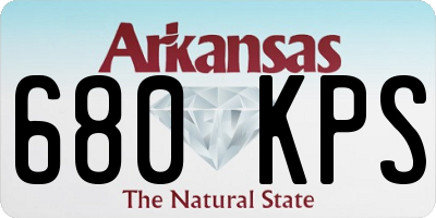 AR license plate 680KPS